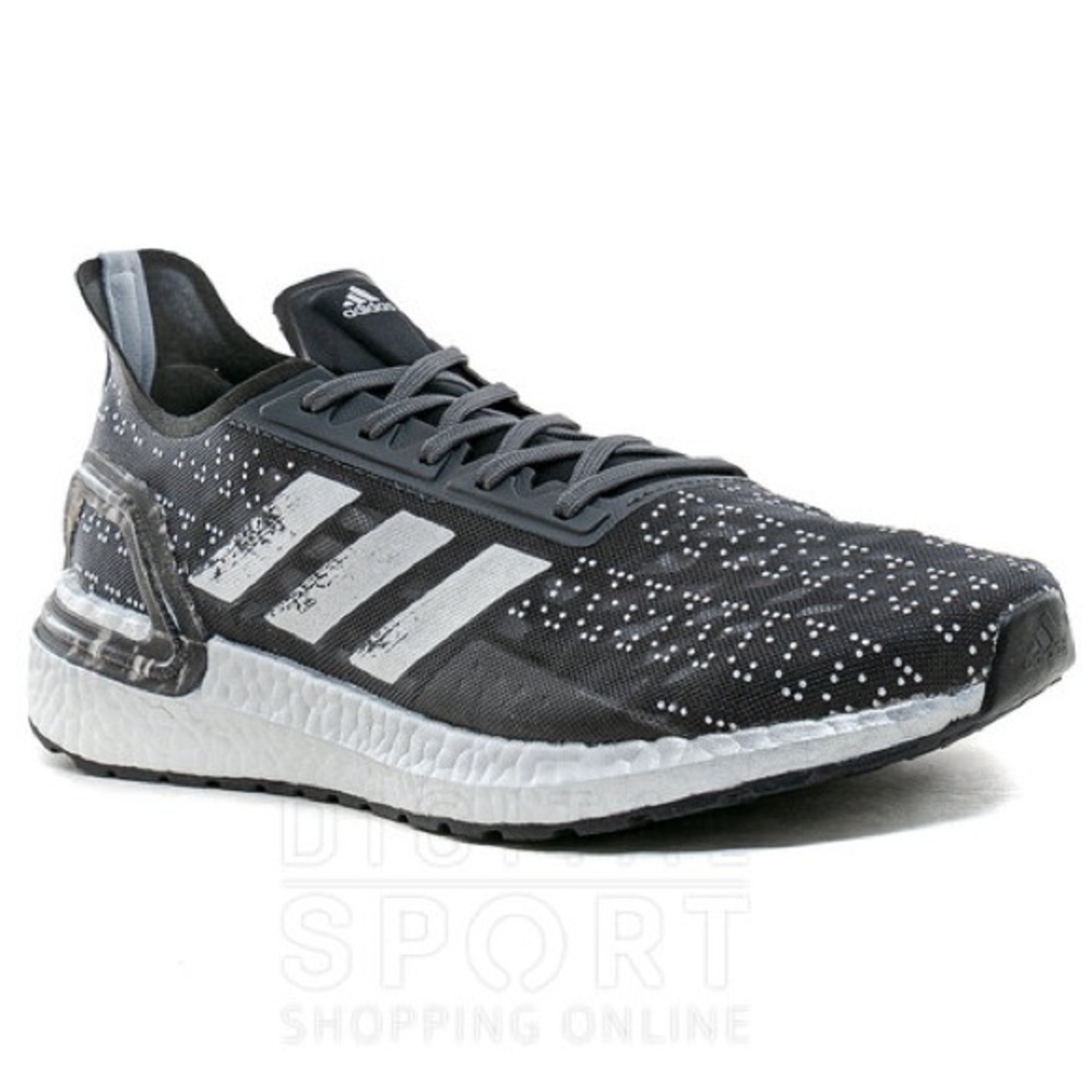 Special Edition Adidas UltraBoost PB Black, Grey and White/Men's 7 US/FV8366/EUC